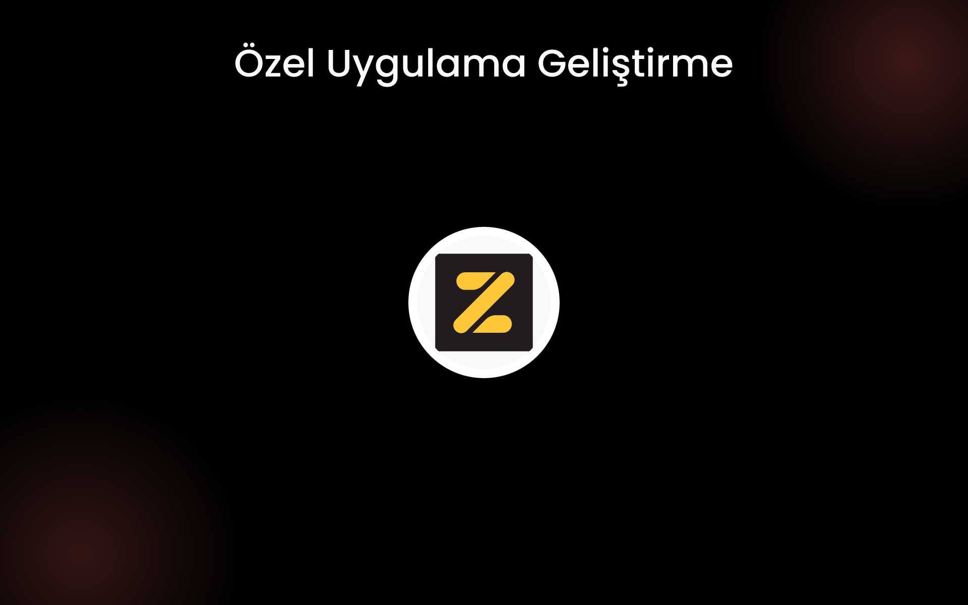 Özel Uygulama Geliştirme tools Özel Uygulama Geliştirme tools