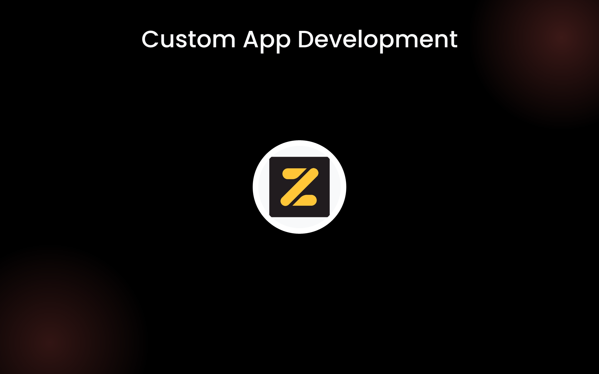 Custom App Development tools