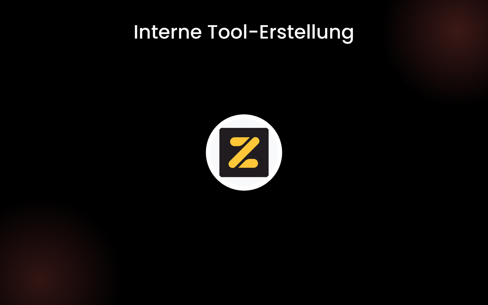 Interne Tool-Erstellung tools