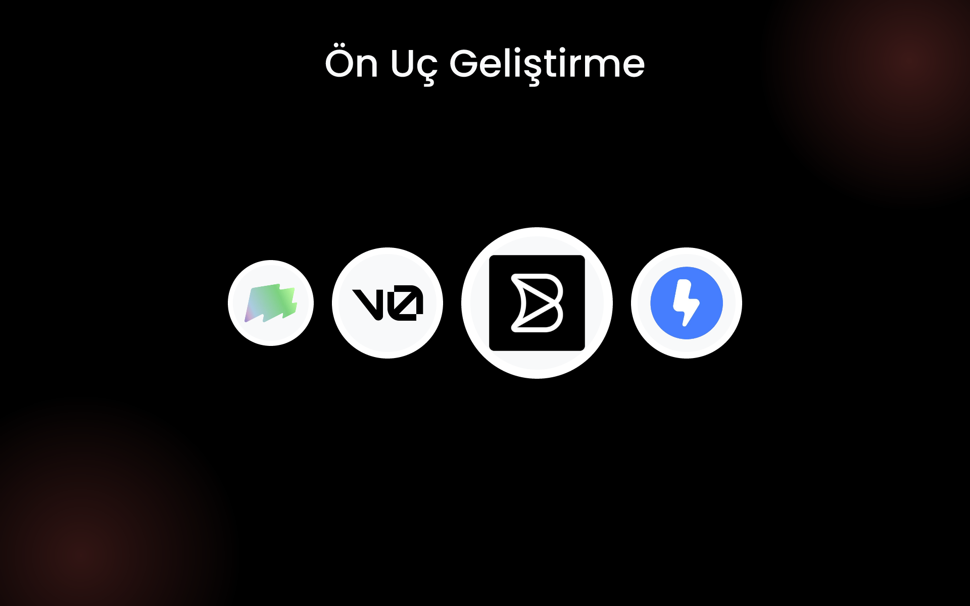 Ön Uç Geliştirme tools Ön Uç Geliştirme tools