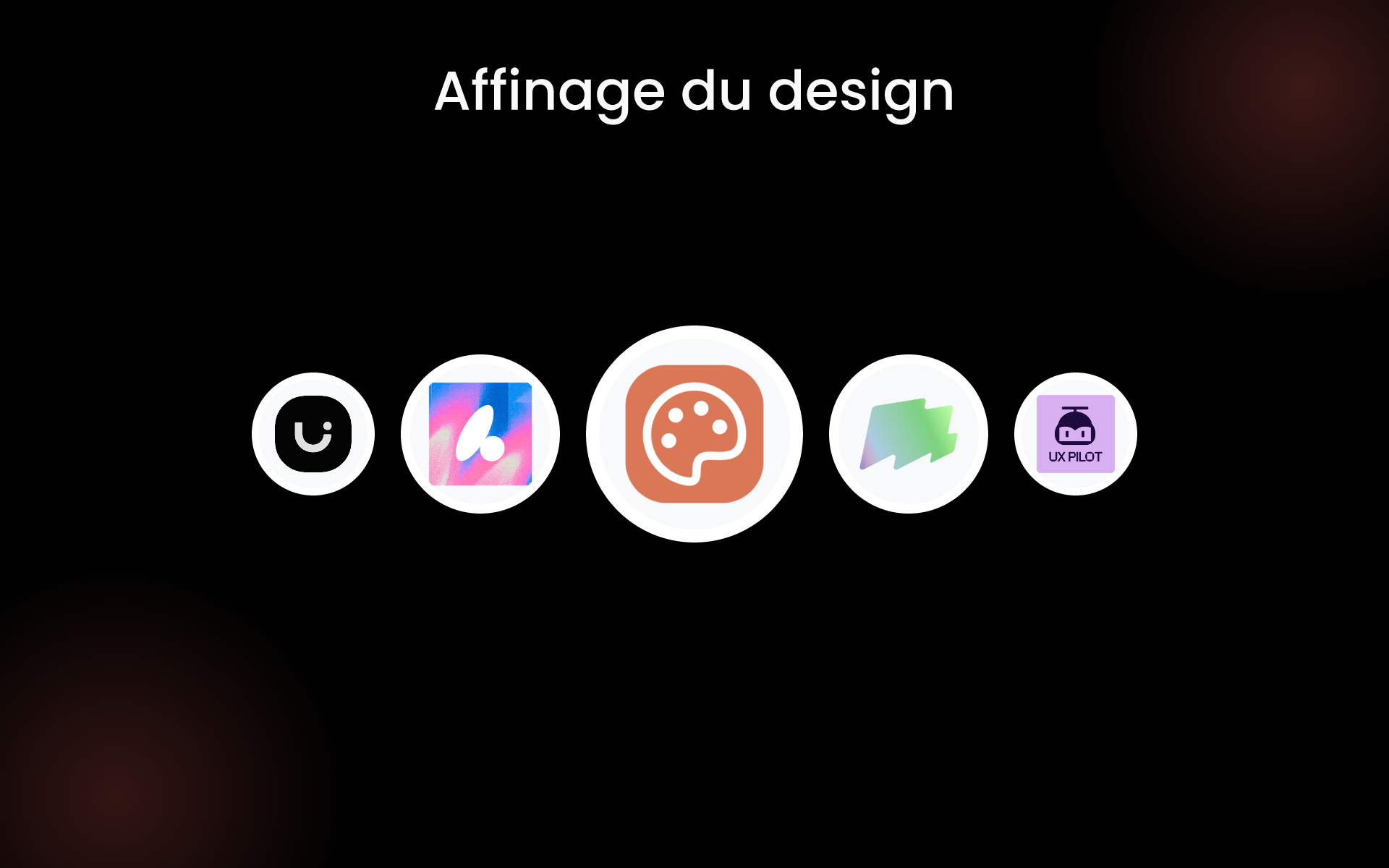Affinage du design tools Affinage du design tools