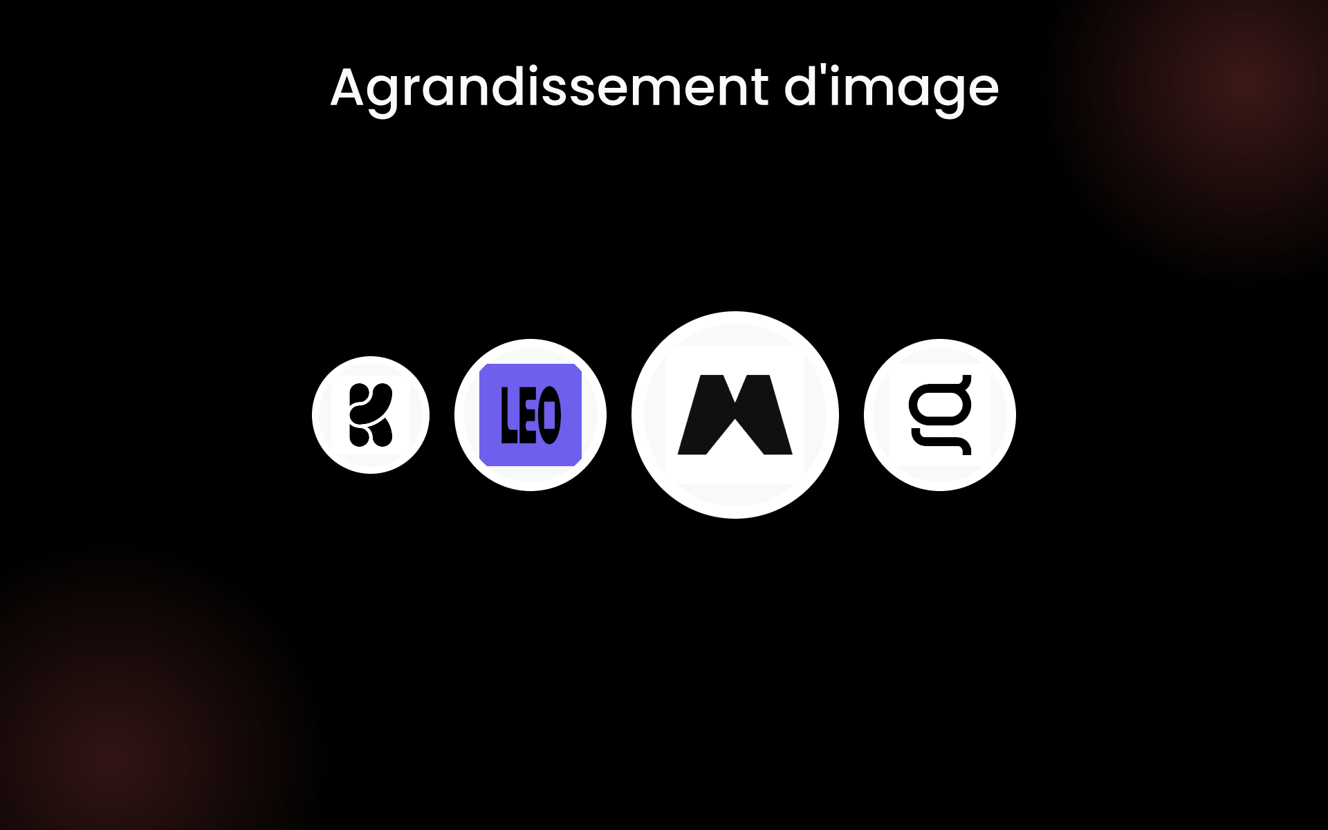 Agrandissement d'image tools Agrandissement d'image tools