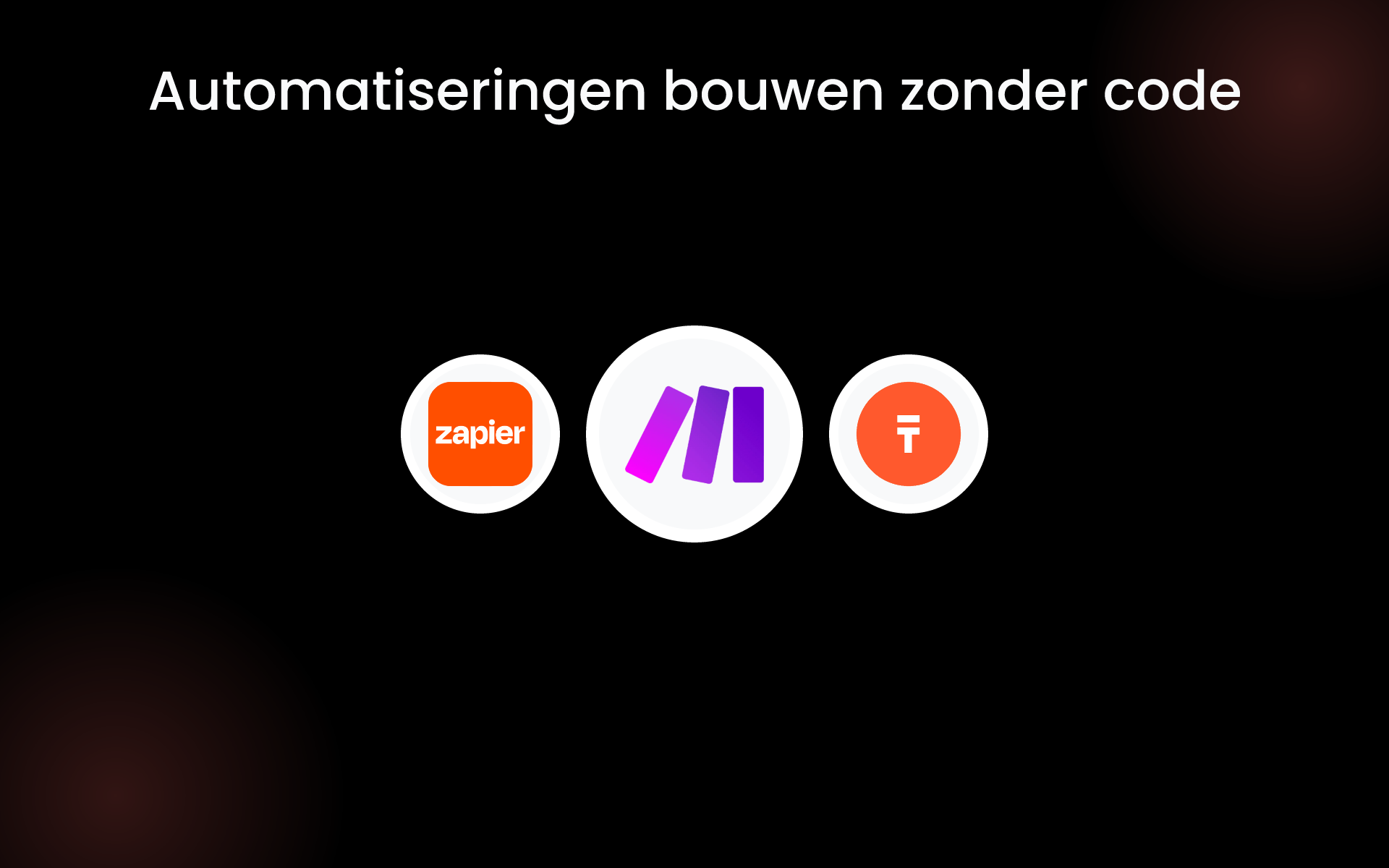 Automatiseringen bouwen zonder code tools Automatiseringen bouwen zonder code tools
