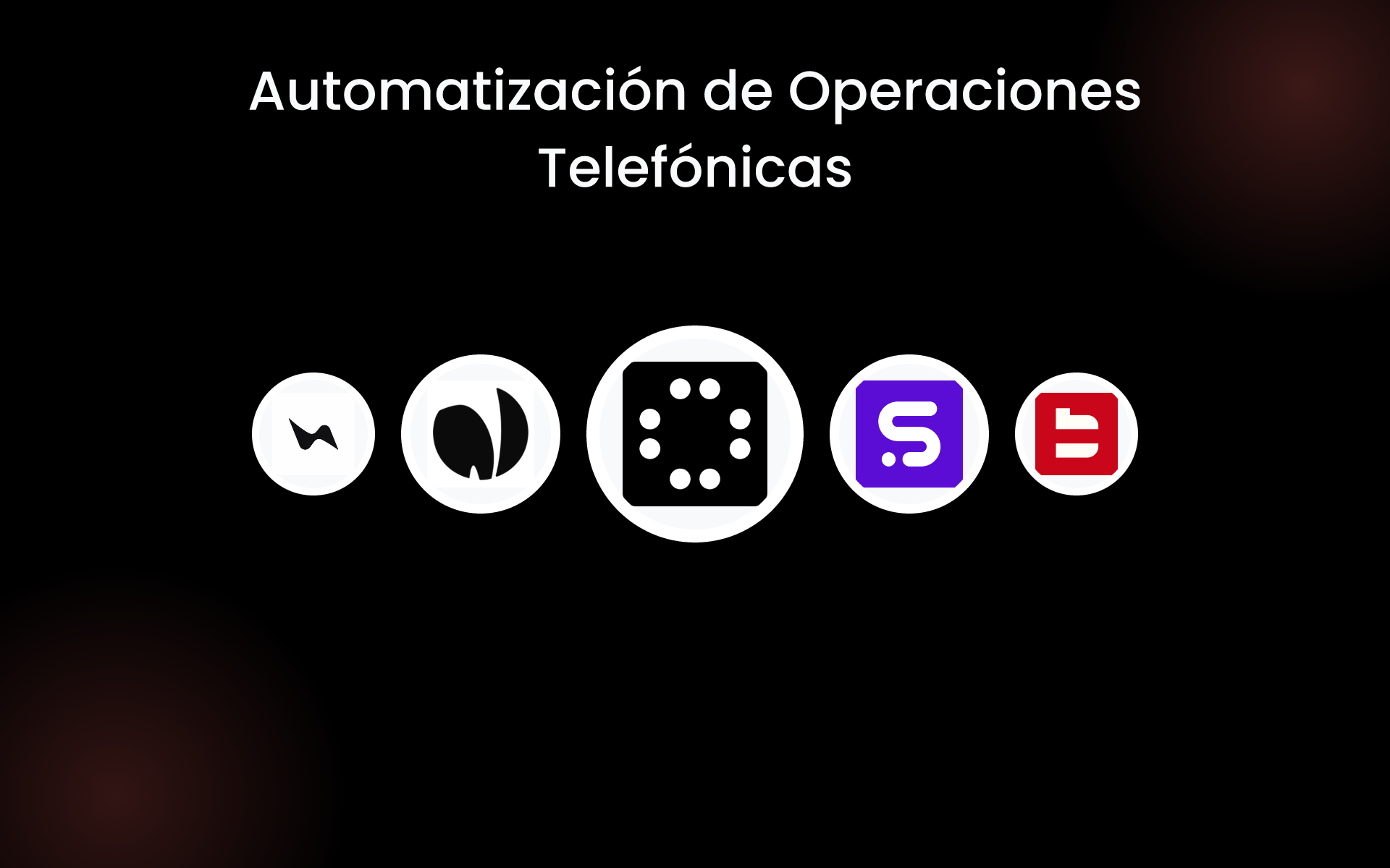 Automatización de Operaciones Telefónicas tools Automatización de Operaciones Telefónicas tools