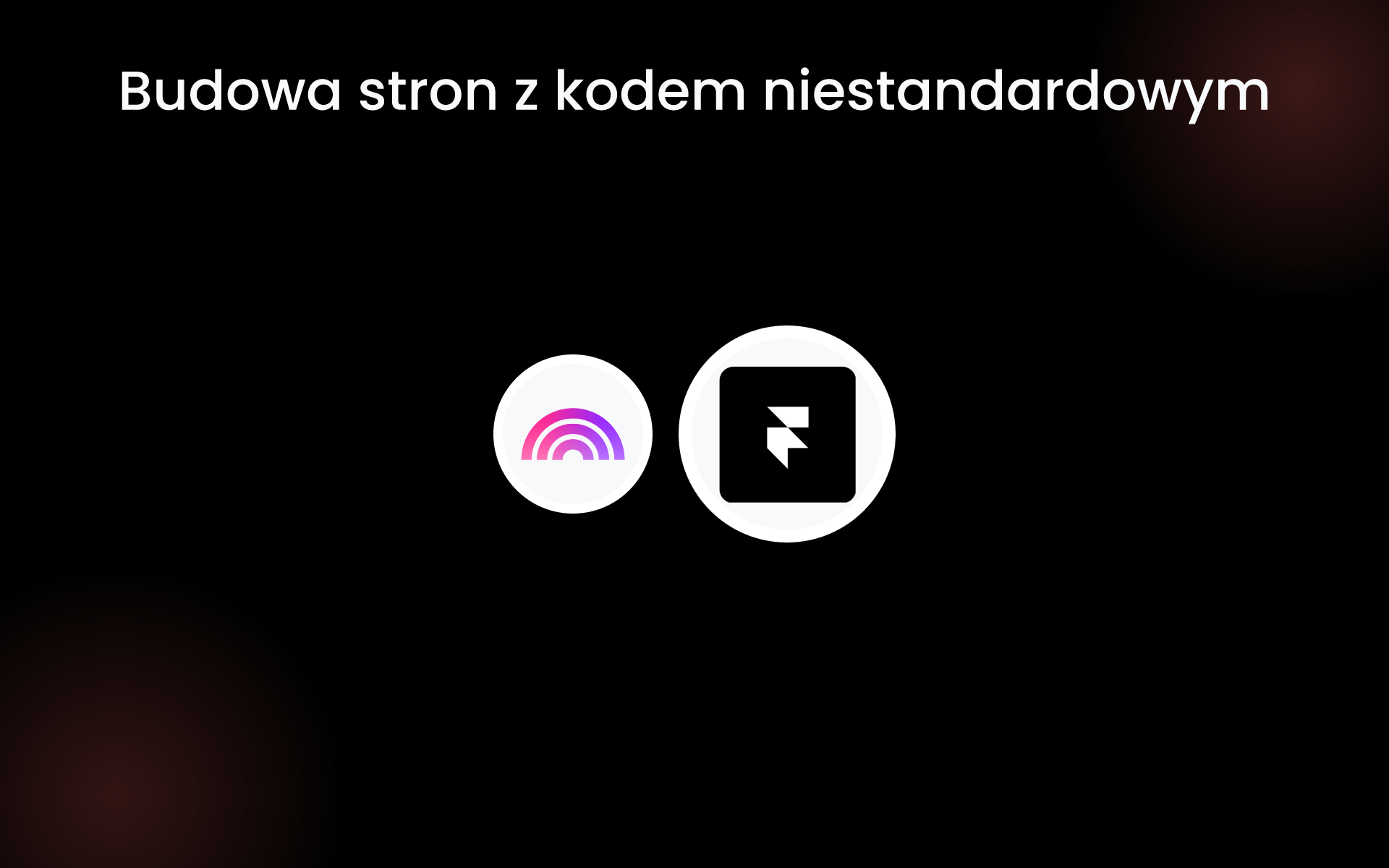 Budowa stron z kodem niestandardowym tools Budowa stron z kodem niestandardowym tools