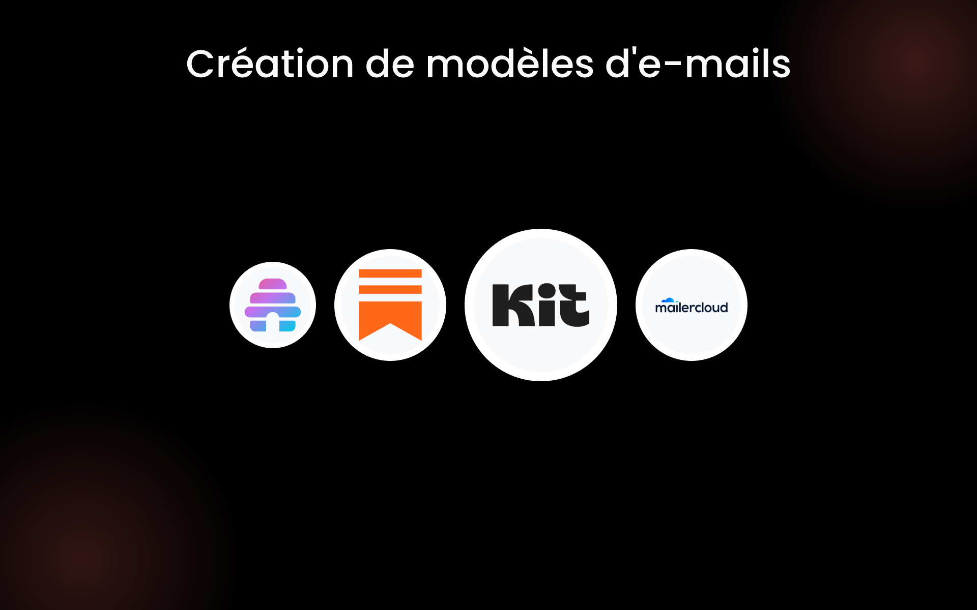 Création de modèles d'e-mails tools Création de modèles d'e-mails tools