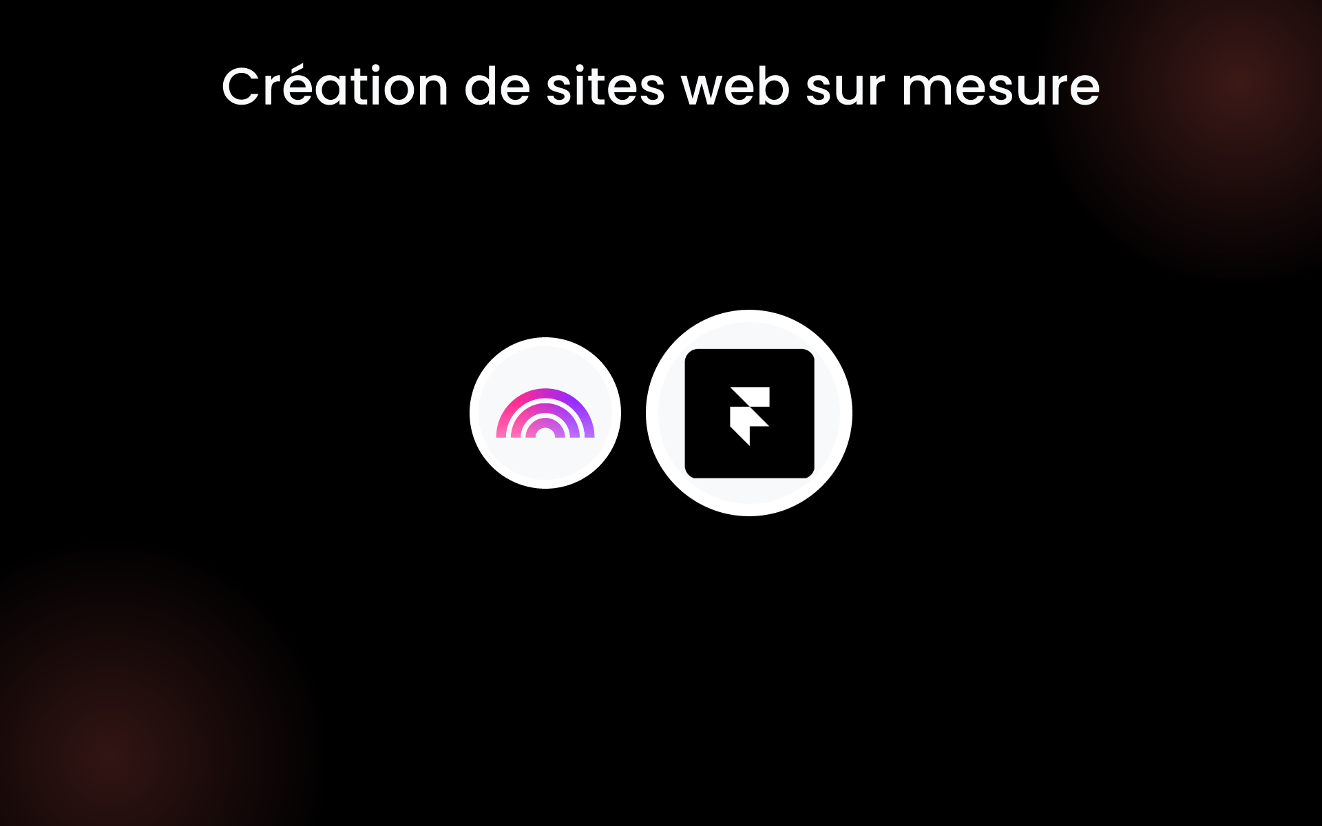 Création de sites web sur mesure tools Création de sites web sur mesure tools