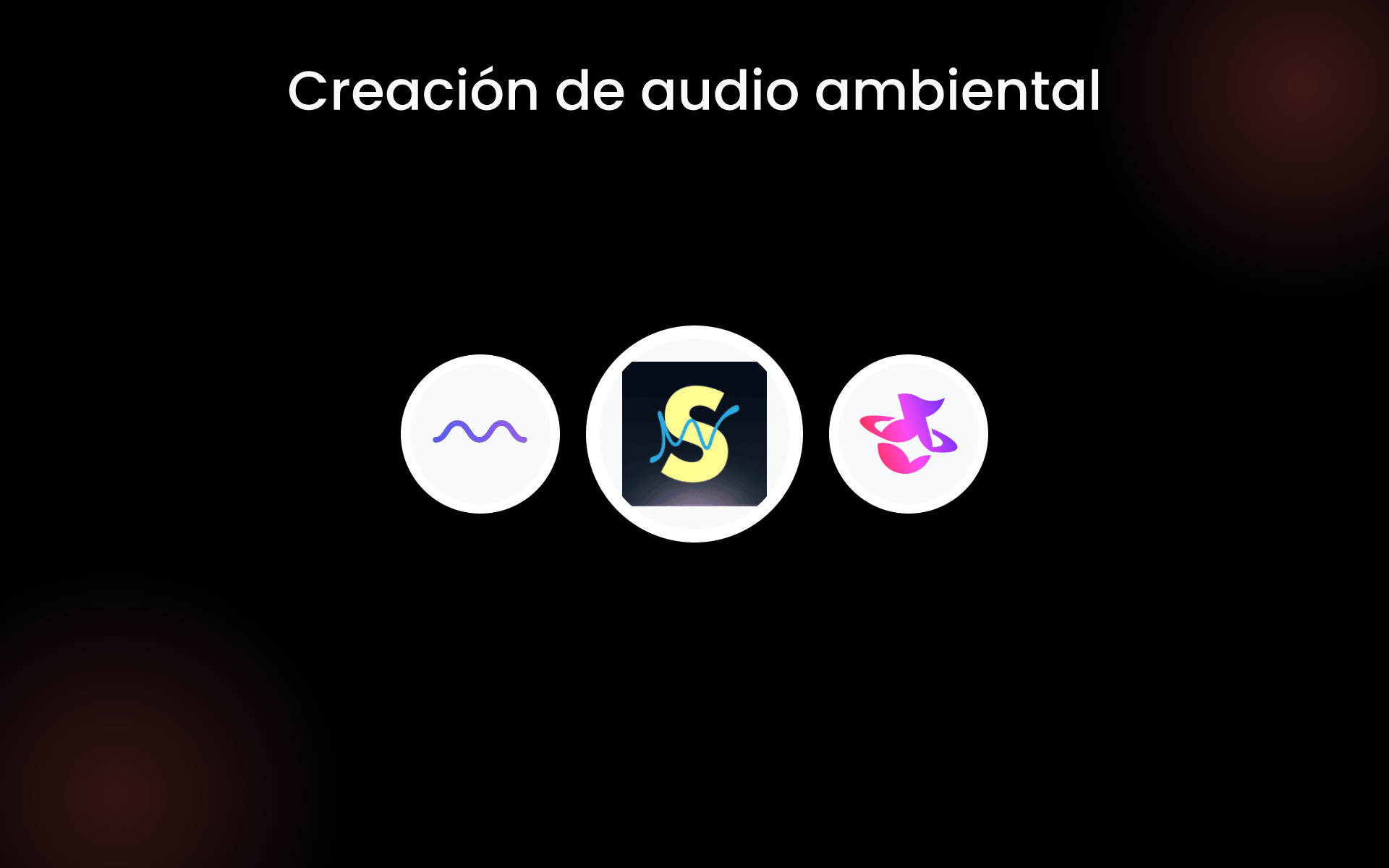 Creación de audio ambiental tools Creación de audio ambiental tools
