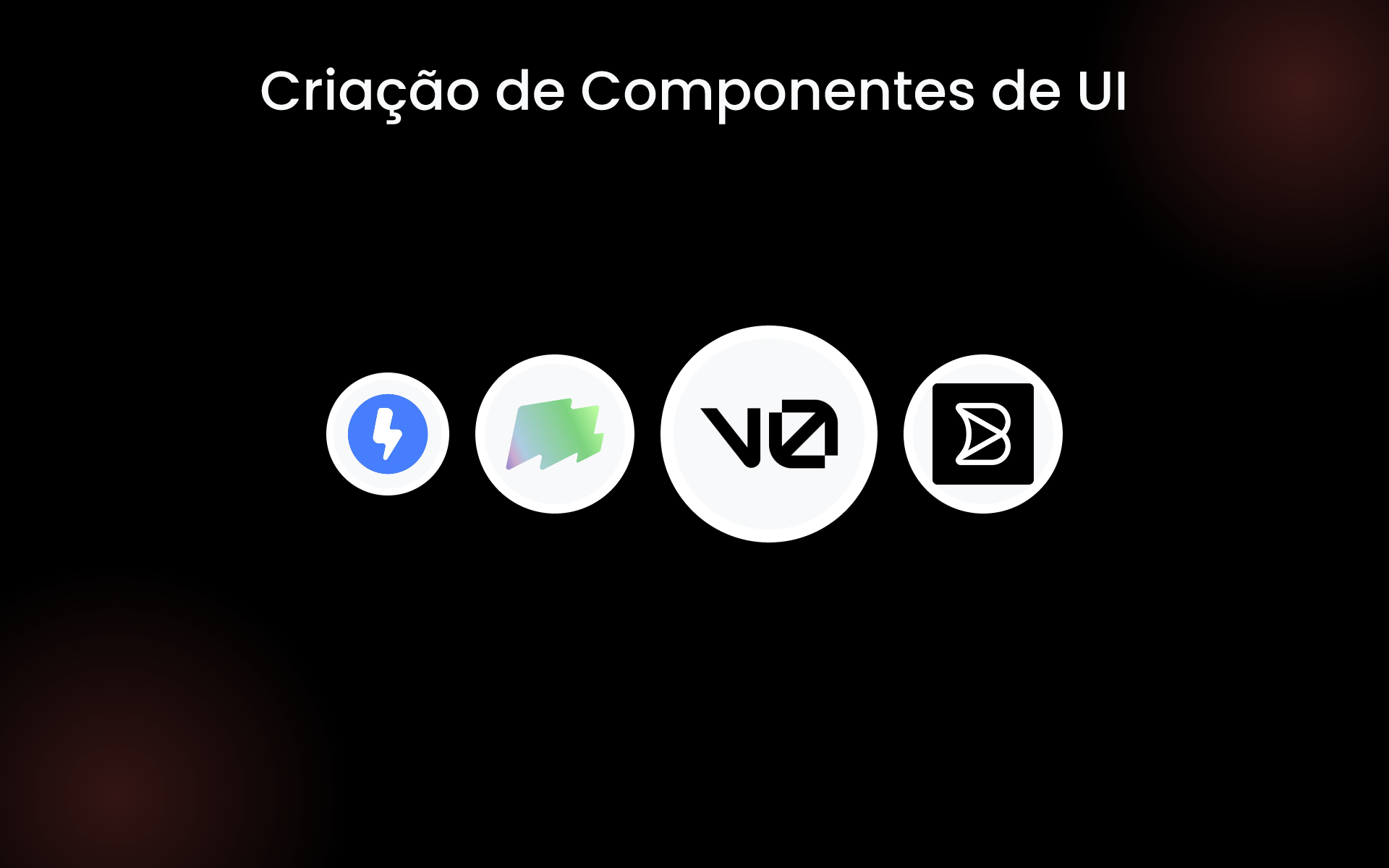 Criação de Componentes de UI tools Criação de Componentes de UI tools