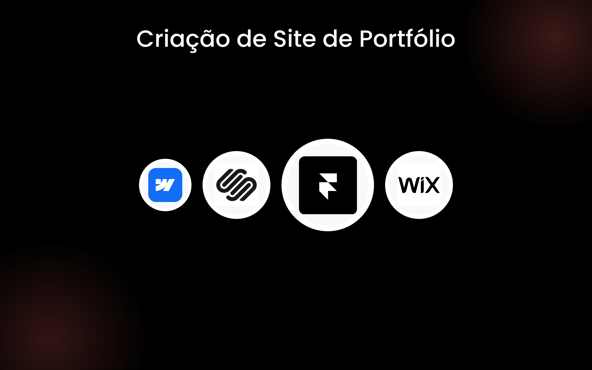 Criação de Site de Portfólio tools Criação de Site de Portfólio tools