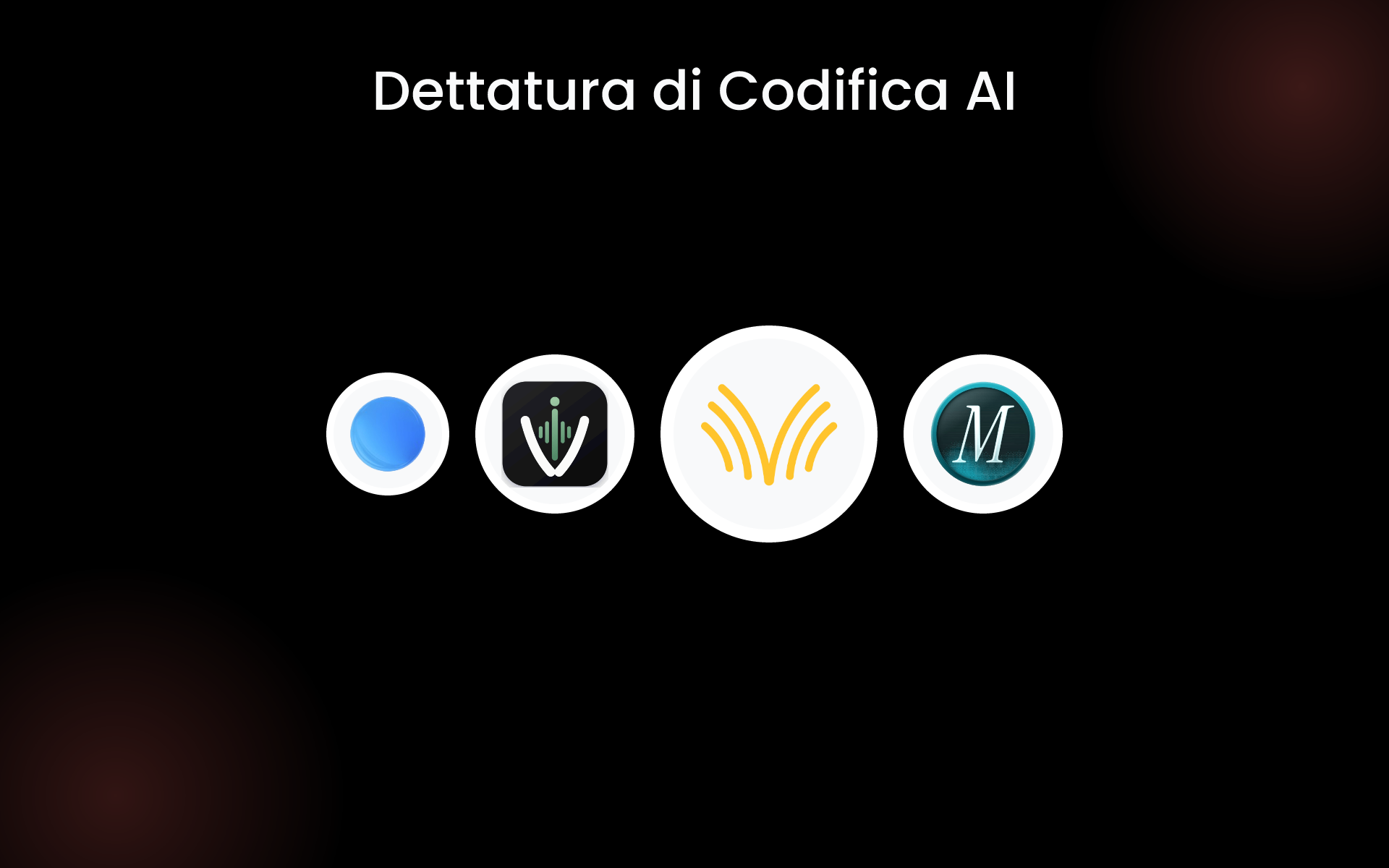 Dettatura di Codifica AI tools Dettatura di Codifica AI tools