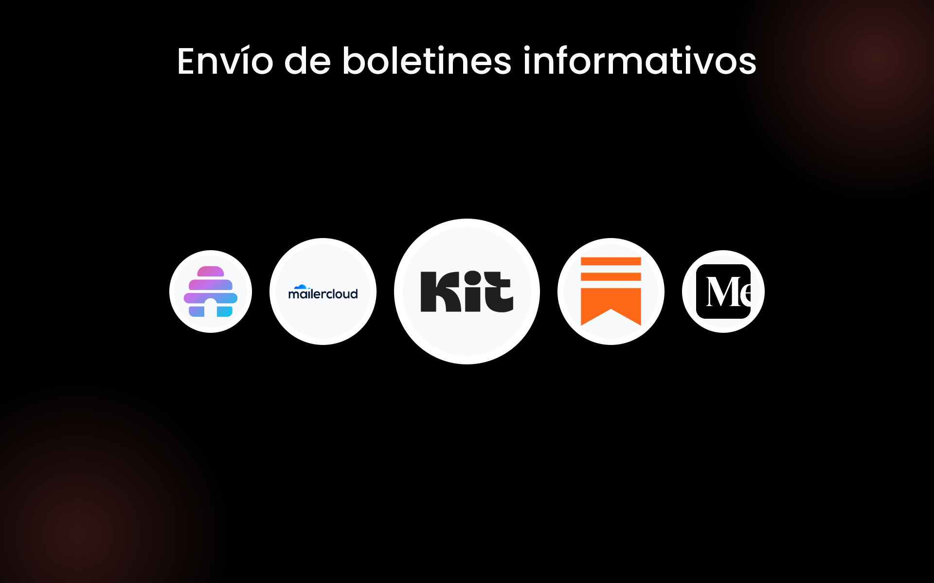 Envío de boletines informativos tools Envío de boletines informativos tools