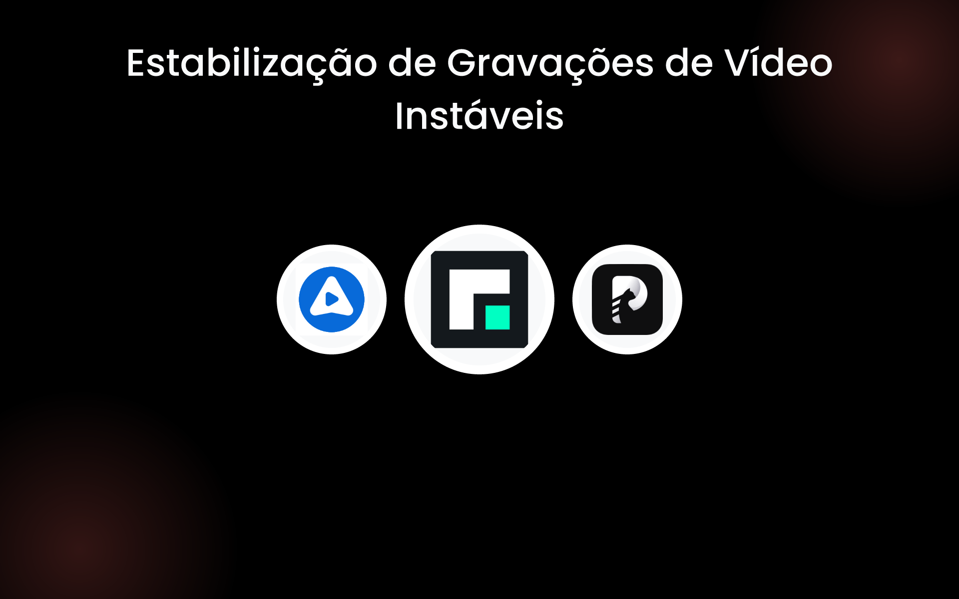 Estabilização de Gravações de Vídeo Instáveis tools Estabilização de Gravações de Vídeo Instáveis tools