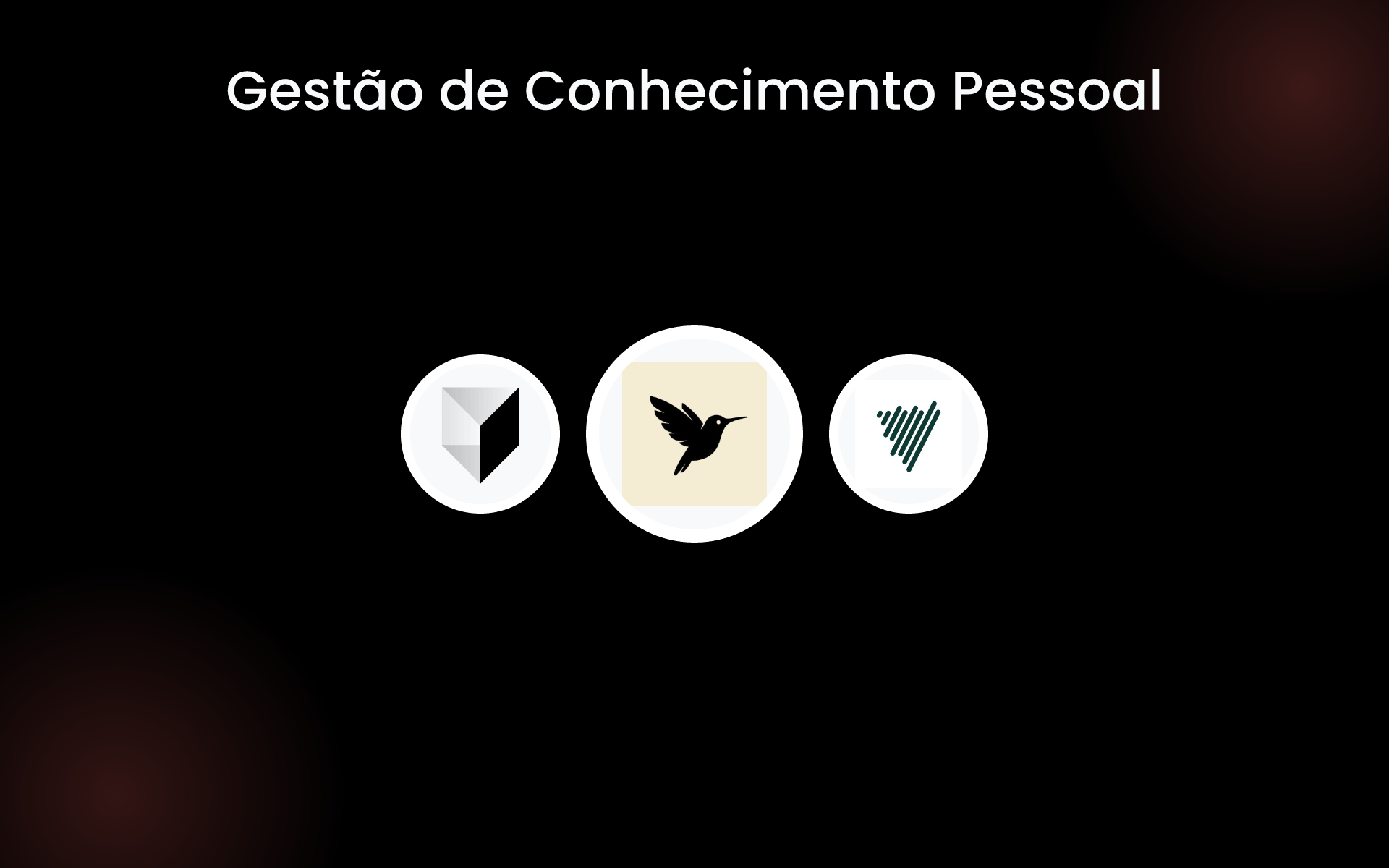 Gestão de Conhecimento Pessoal tools Gestão de Conhecimento Pessoal tools