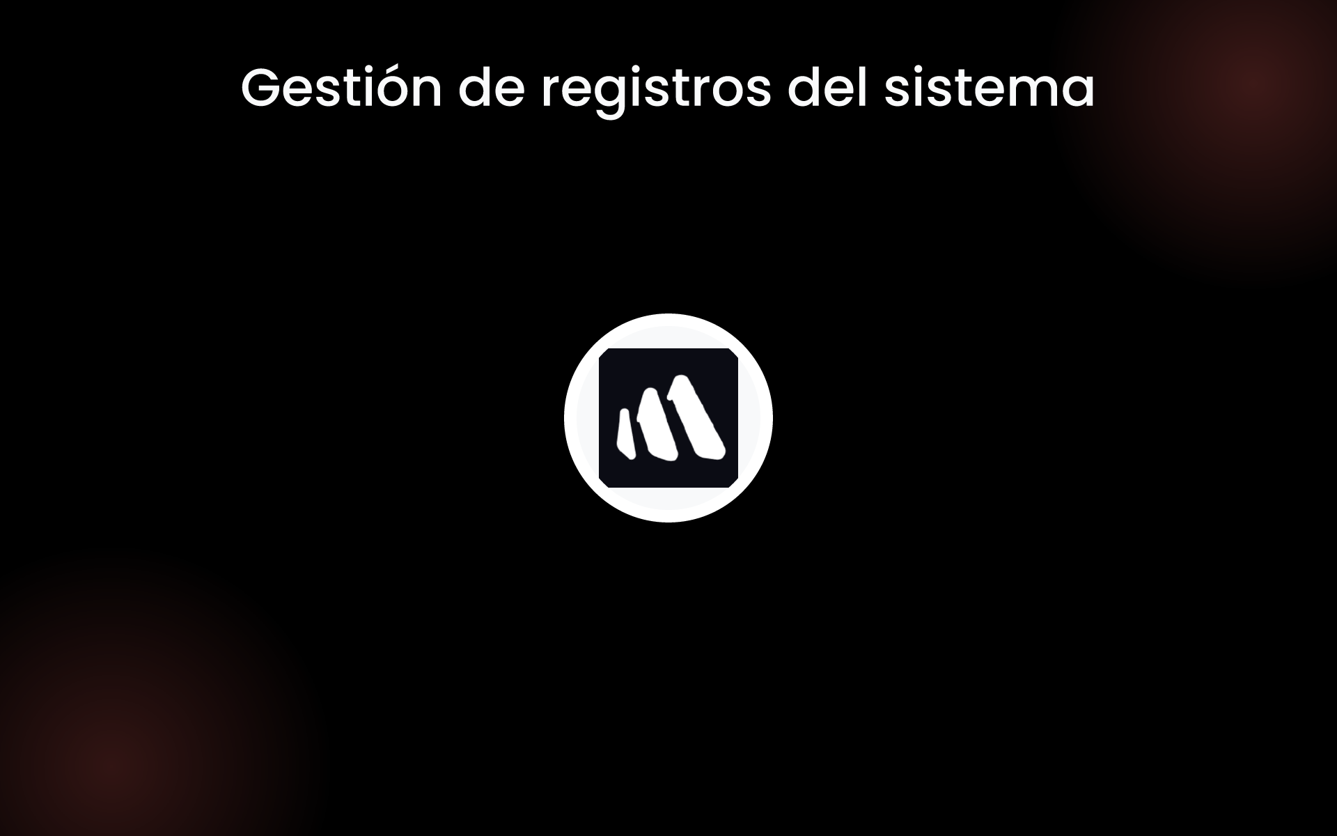 Gestión de registros del sistema tools Gestión de registros del sistema tools
