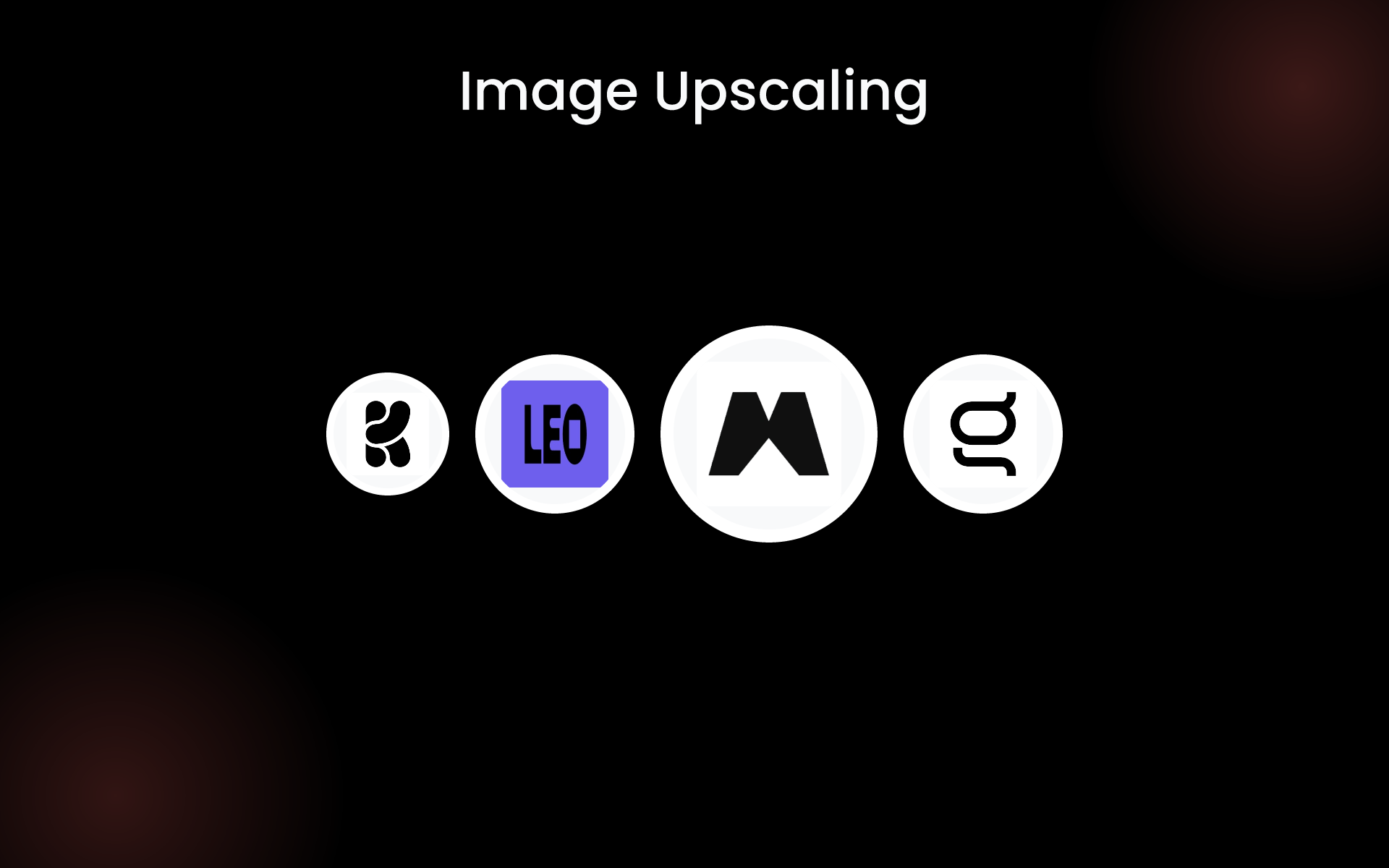 Image Upscaling tools Image Upscaling tools