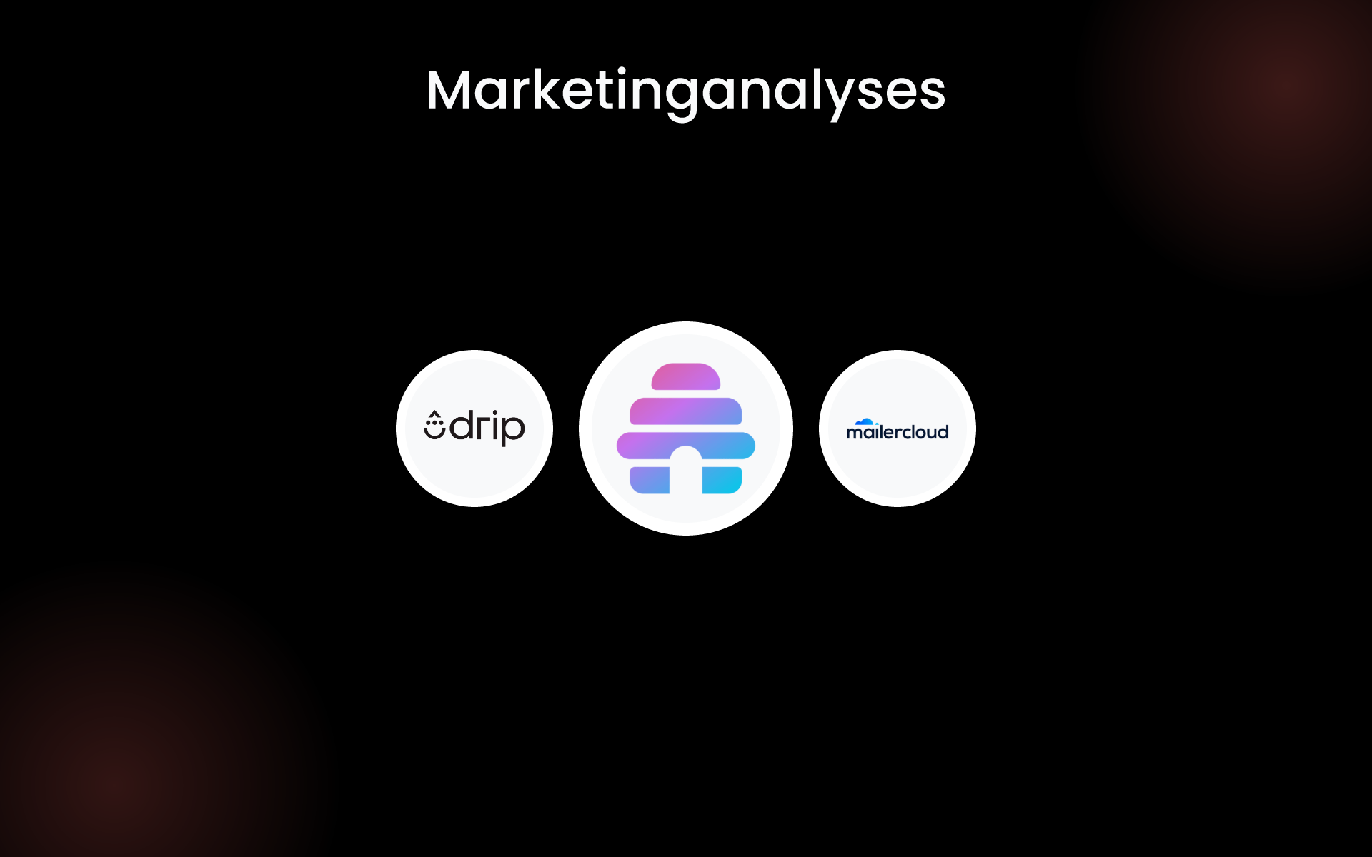 Marketinganalyses tools Marketinganalyses tools