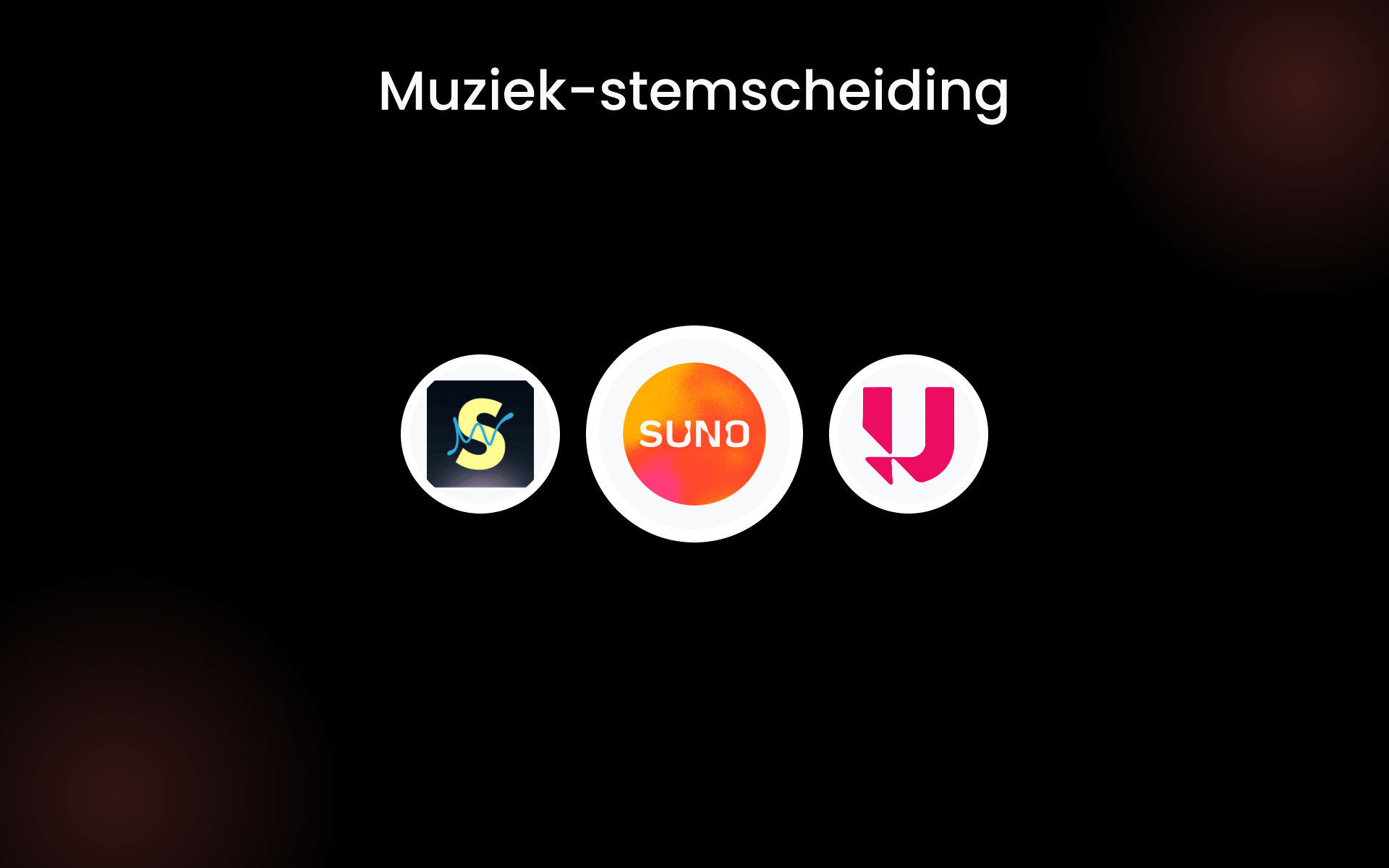 Muziek-stemscheiding tools Muziek-stemscheiding tools