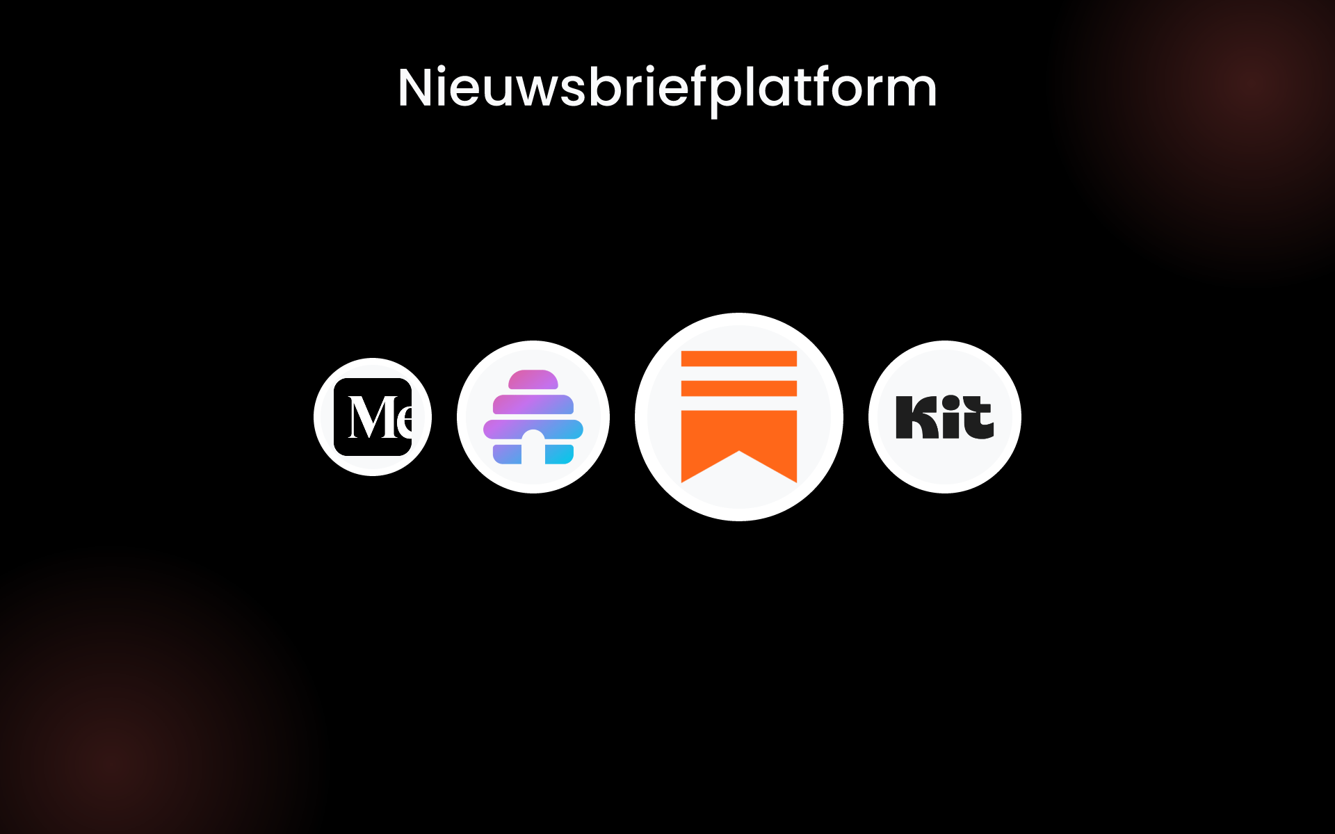 Nieuwsbriefplatform tools Nieuwsbriefplatform tools