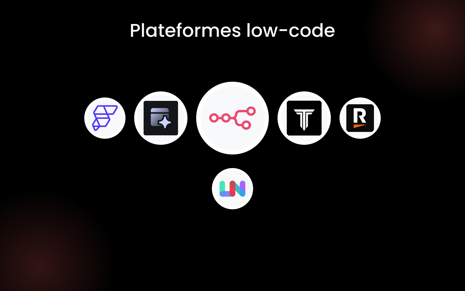Plateformes low-code tools Plateformes low-code tools
