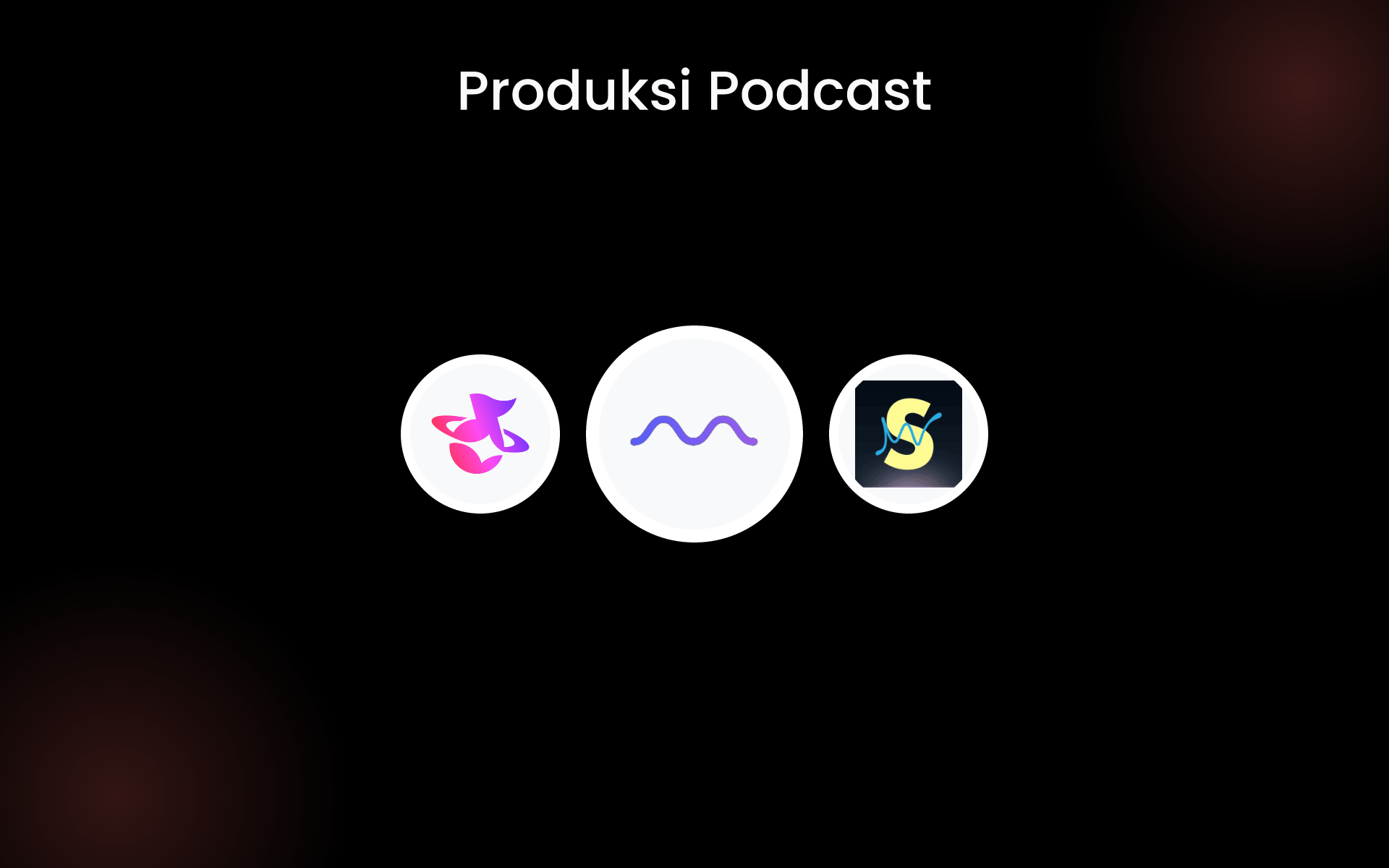 Produksi Podcast tools Produksi Podcast tools