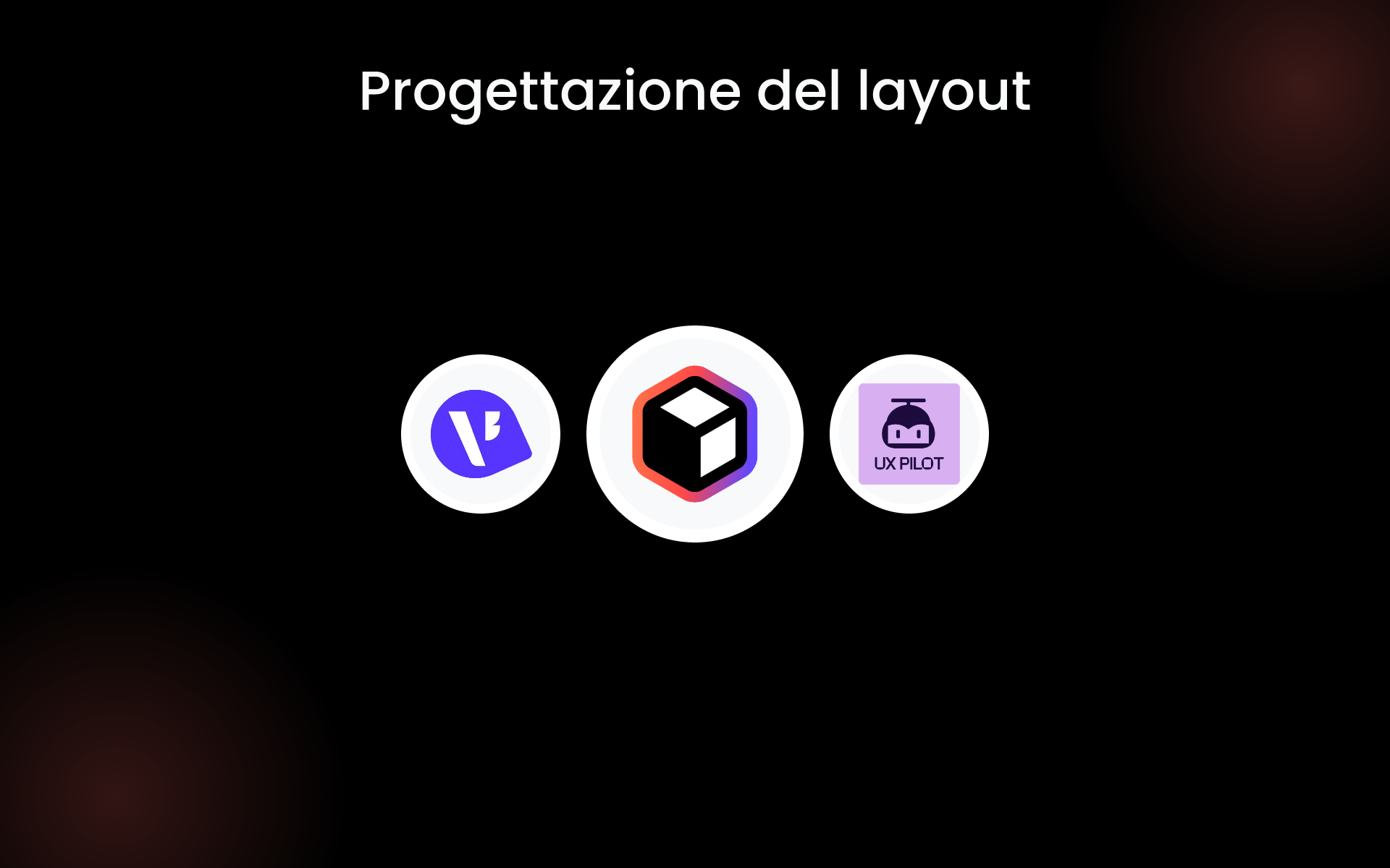 Progettazione del layout tools Progettazione del layout tools