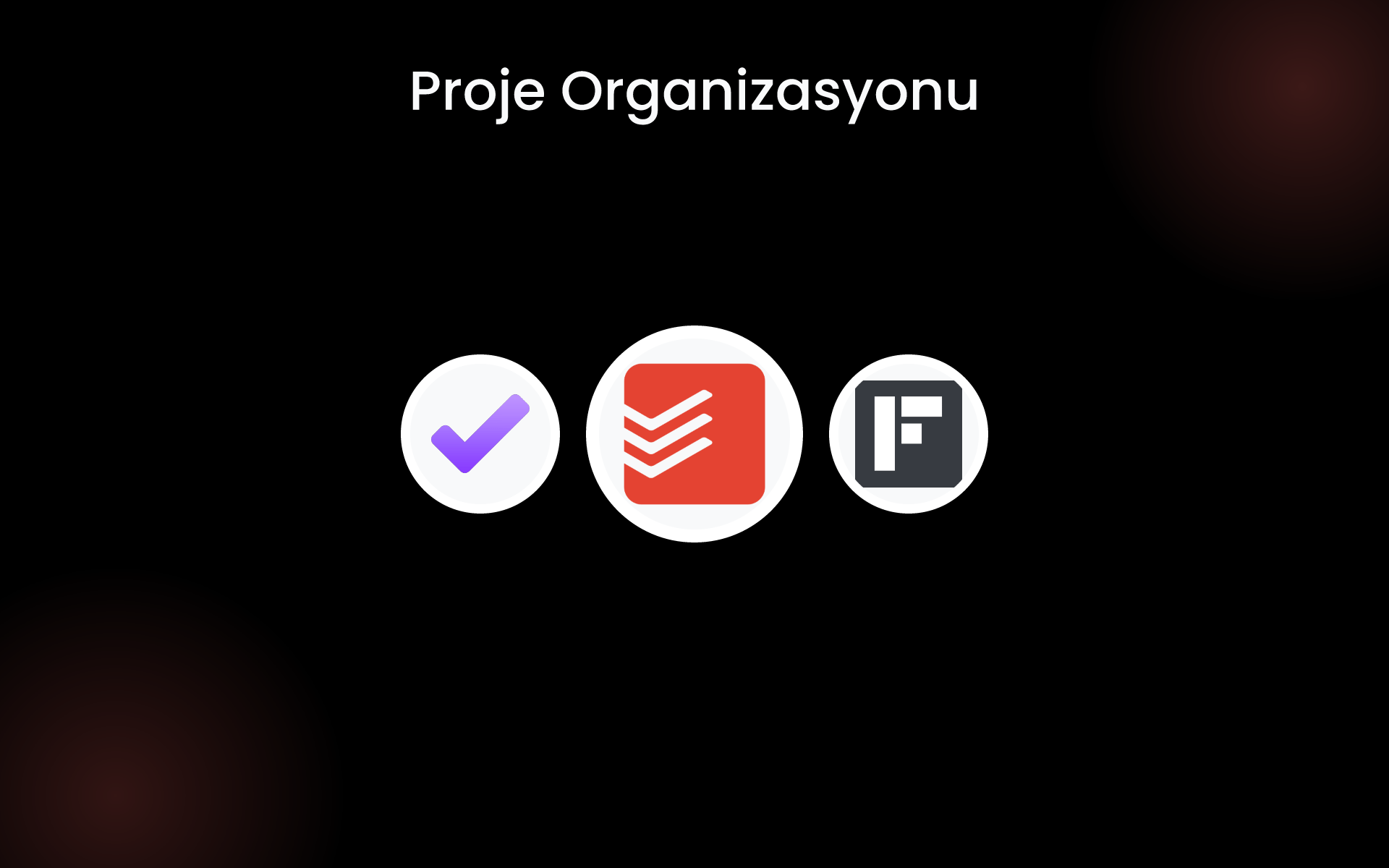 Proje Organizasyonu tools Proje Organizasyonu tools