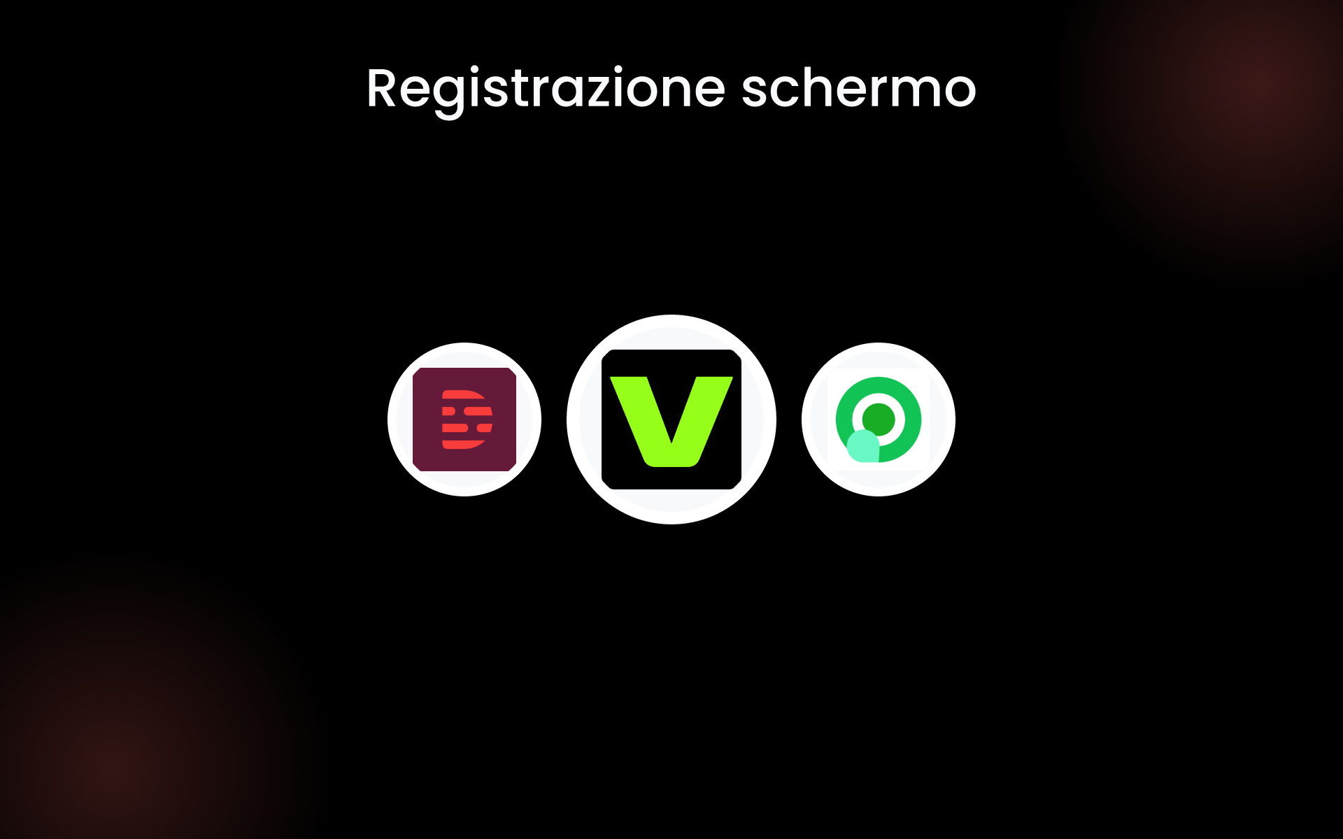 Registrazione schermo tools Registrazione schermo tools