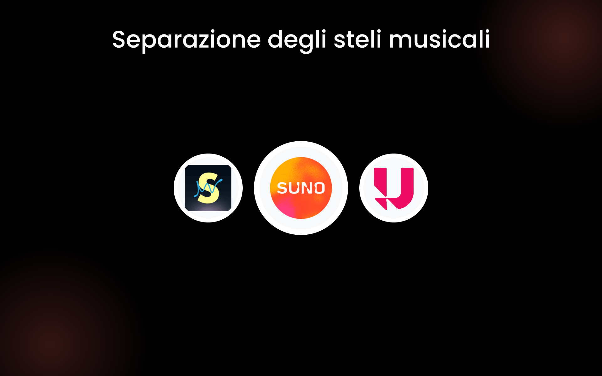 Separazione degli steli musicali tools Separazione degli steli musicali tools