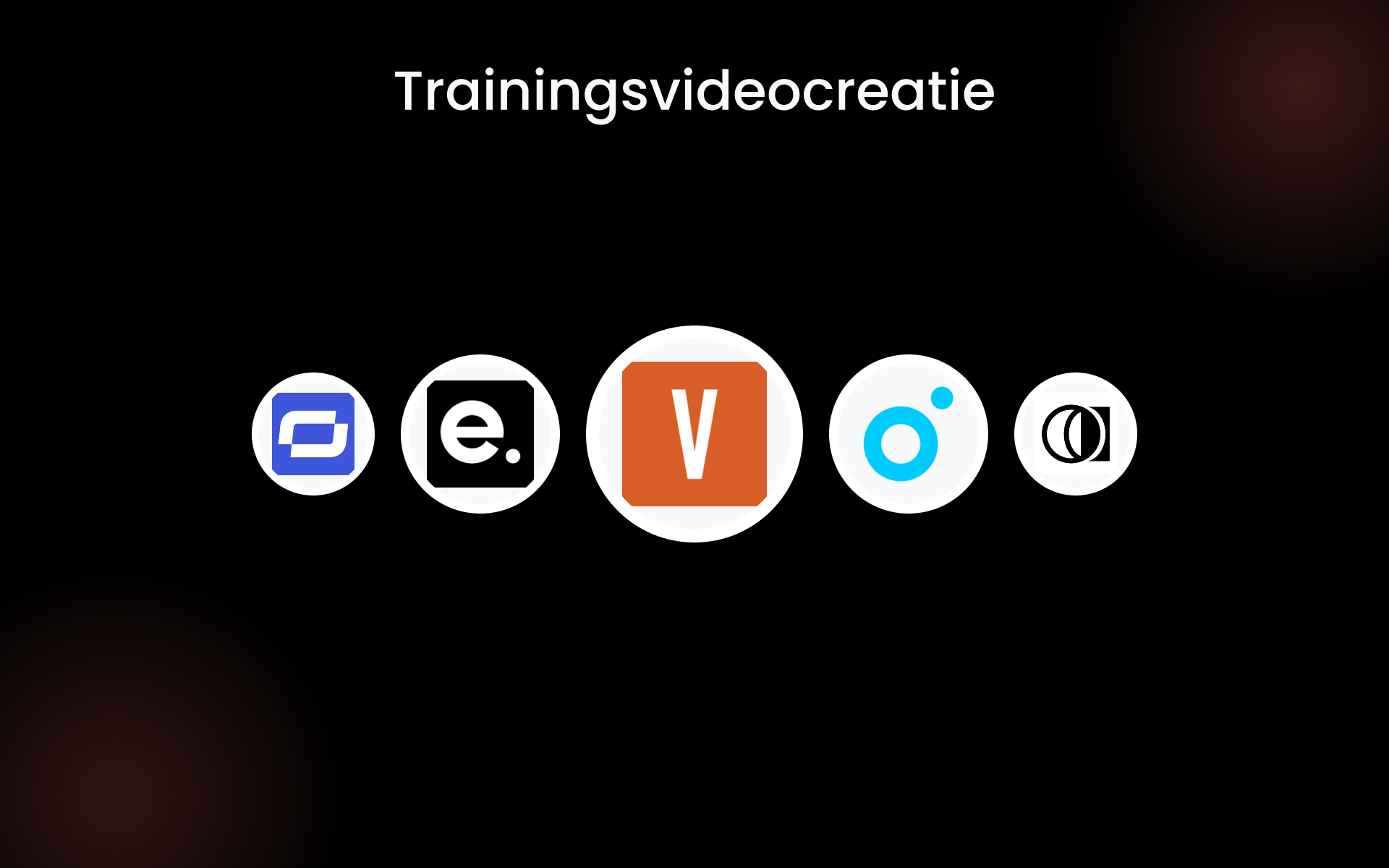 Trainingsvideocreatie tools Trainingsvideocreatie tools