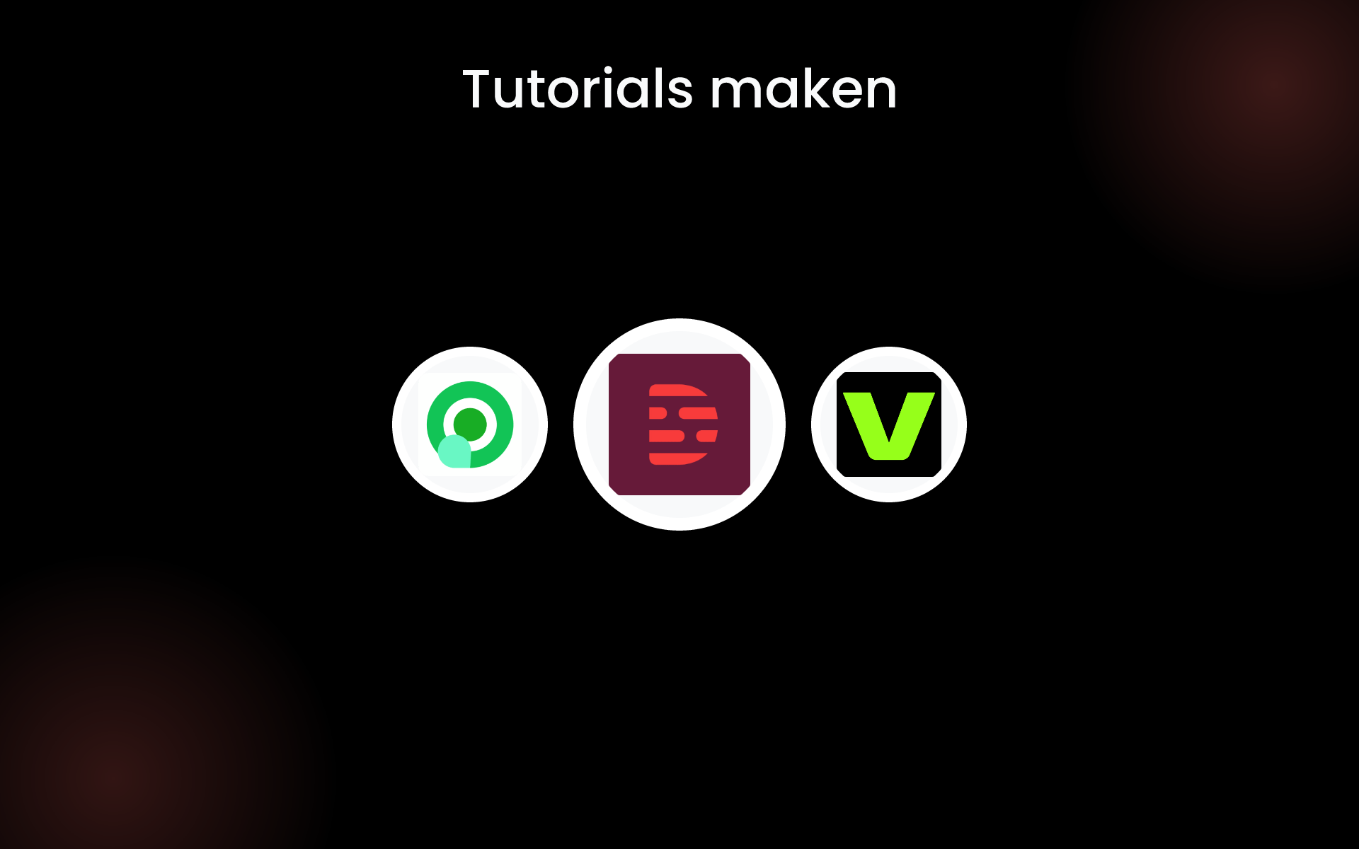 Tutorials maken tools Tutorials maken tools