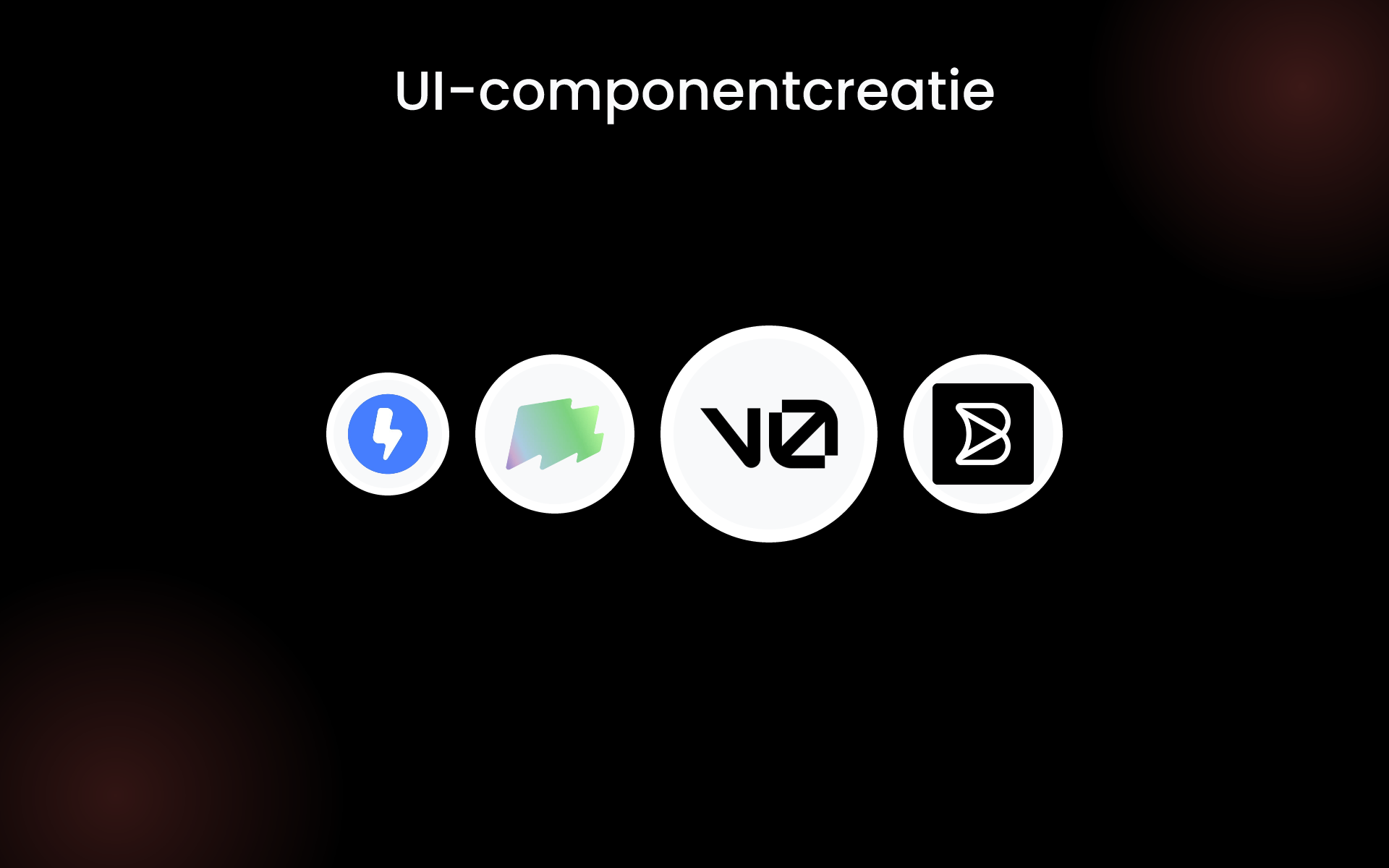 UI-componentcreatie tools UI-componentcreatie tools