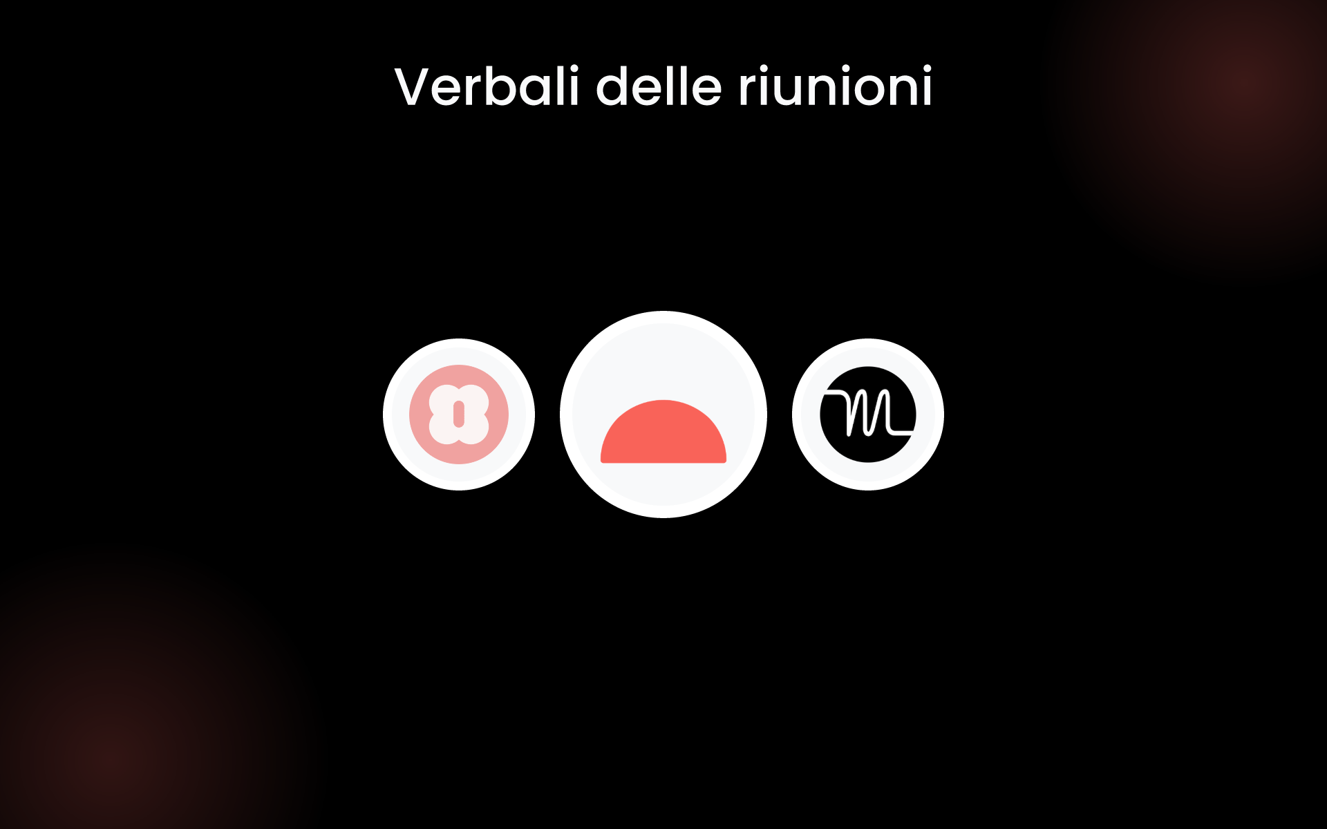 Verbali delle riunioni tools Verbali delle riunioni tools