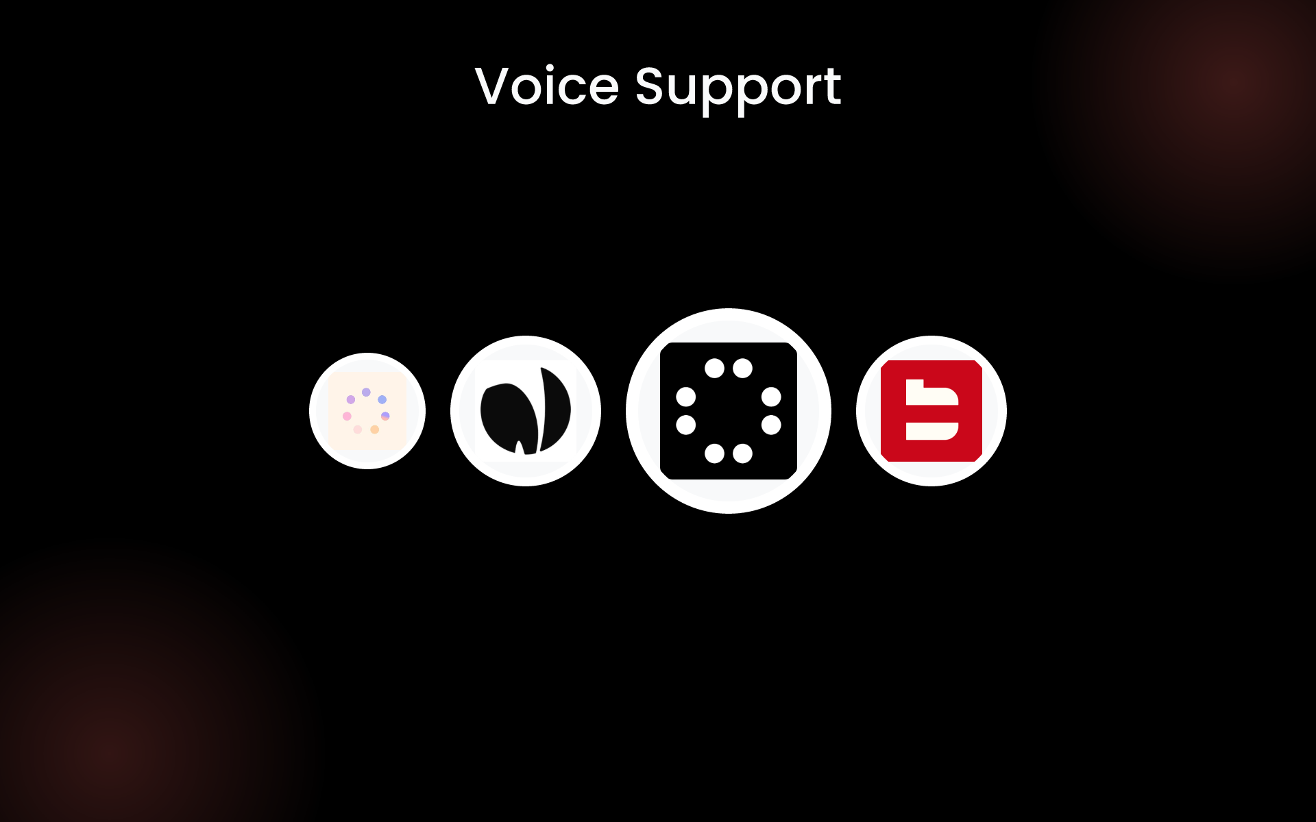 Voice Support tools Voice Support tools