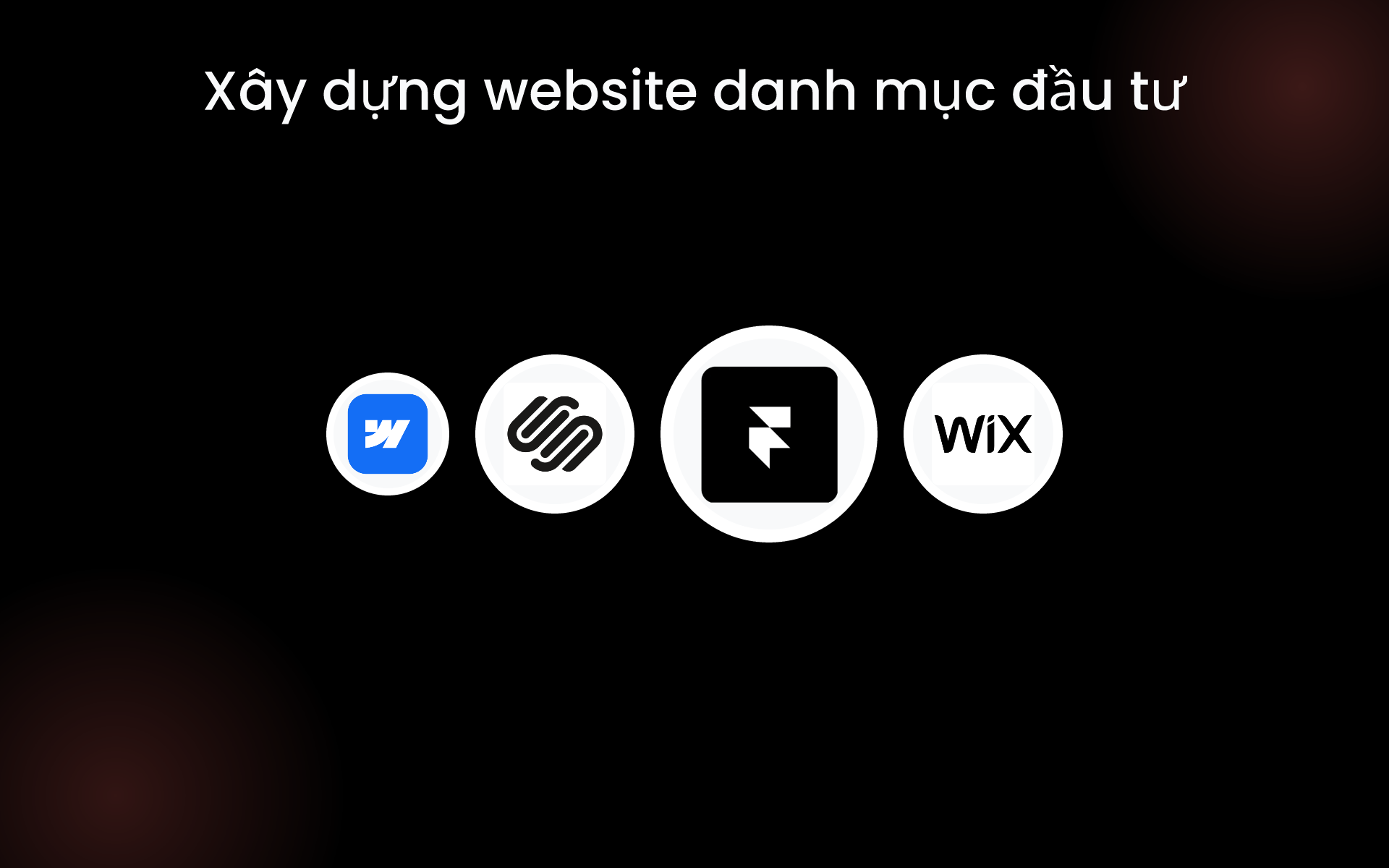 Xây dựng website danh mục đầu tư tools Xây dựng website danh mục đầu tư tools